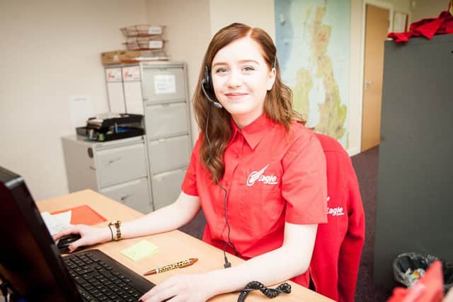 Alana Jamieson was taken on by Eagle Couriers as an apprentice