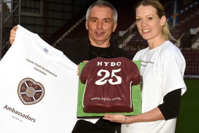 John Colquhoun and Eilidh Child, amassadors for HMYD. Picture: Lisa Ferguson.