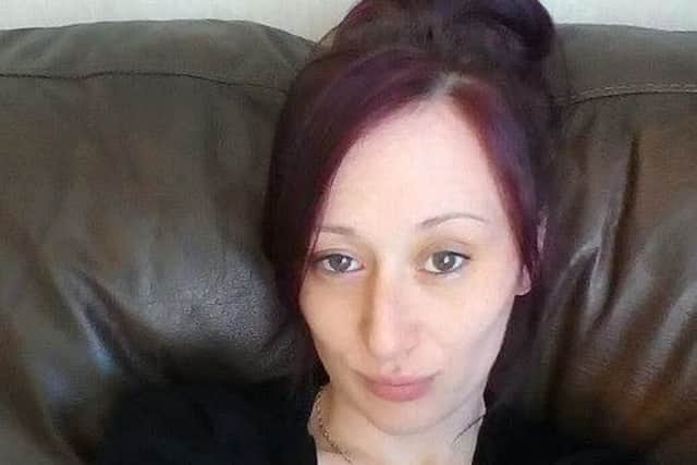 Lamara Bell lay injured next to her dead partner, John Yuill. Picture: Hemedia