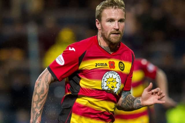 Ryan Stevenson has not started for Partick Thistle since September. Picture: SNS