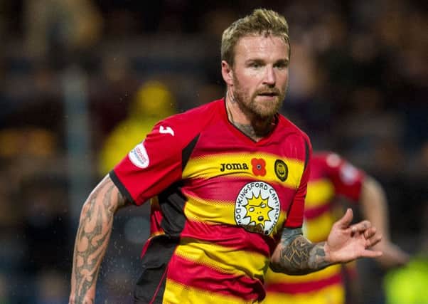 Ryan Stevenson has not started for Partick Thistle since September. Picture: SNS