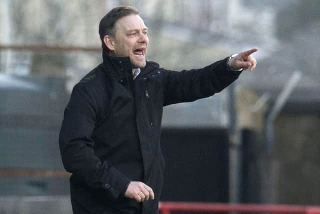 New head coach Eddie Wolecki Black says he intends to develop Airdries homegrown talent. Picture: SNS