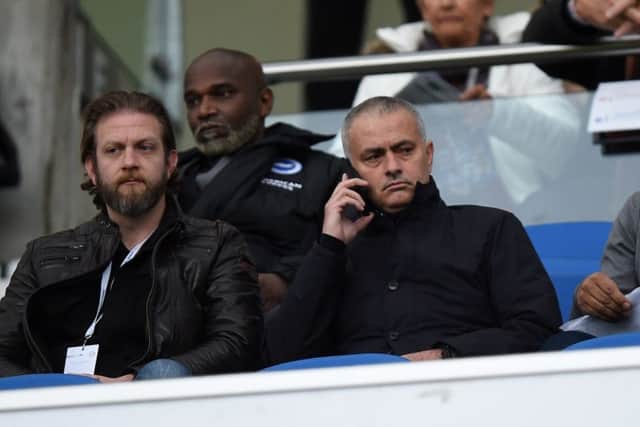 Cries of Mourinhos name could be heard around Old Trafford on Saturday when United slumped to a 2-1 defeat by Norwich. Picture: PA
