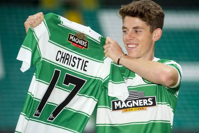 Ryan Christie signed for Celtic in August. Picture: Craig Foy/SNS
