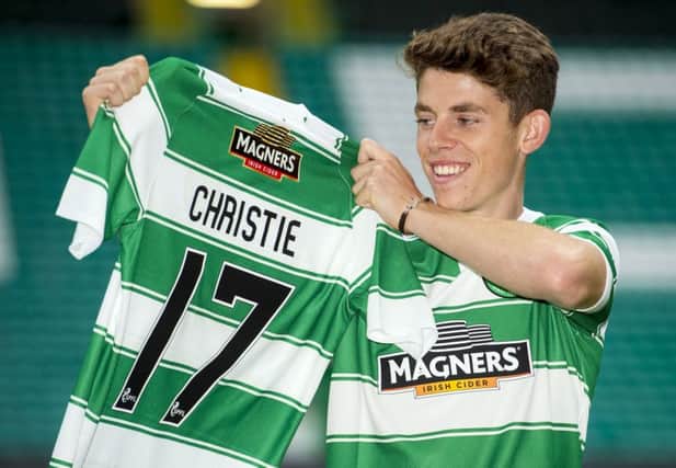 Ryan Christie signed for Celtic in August. Picture: Craig Foy/SNS