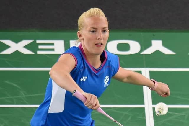 Scottish doubles specialist Imogen Bankier released a statement yesterday on her decision to quit. Picture: PA
