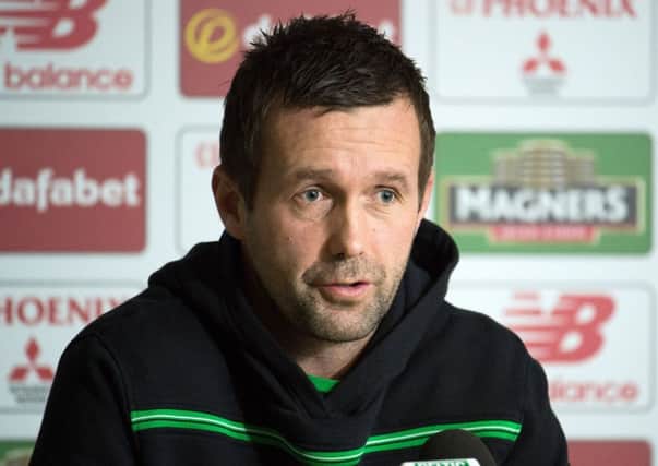 Ronny Deila knows Celtic could go into Sunday's game with Hearts trailing Aberdeen. Picture: Rob Casey/SNS
