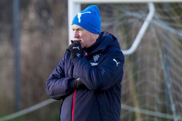 Rangers manager Mark Warburton says he is more conerned about getting his wife's Christmas present than Alan Stubbs. Picture: Alan Harvey/SNS