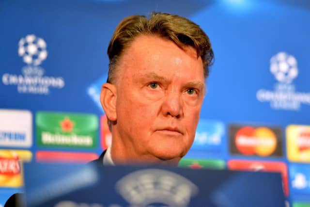 Louis van Gaals position as Manchester United manager has come under increasing scrutiny after a winless run of six matches. Picture: PA