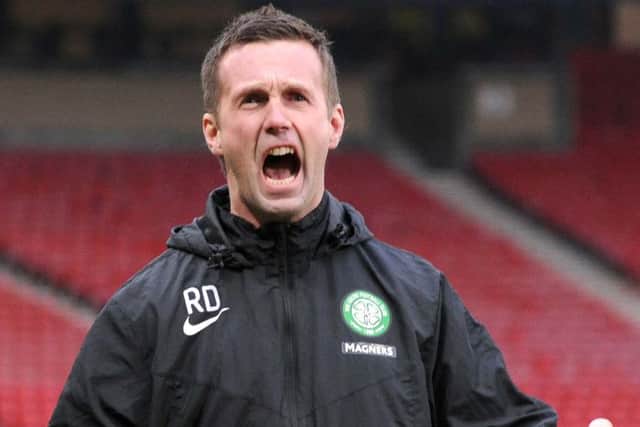 Ronny Deila rejects the notion that domestic success doesn't amount to much without Rangers. Picture: Lisa Ferguson