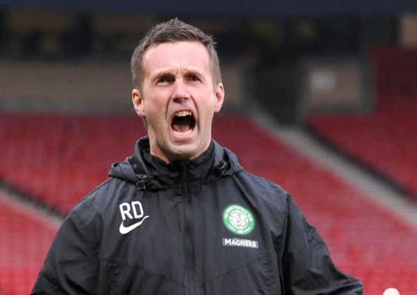 Ronny Deila rejects the notion that domestic success doesn't amount to much without Rangers. Picture: Lisa Ferguson