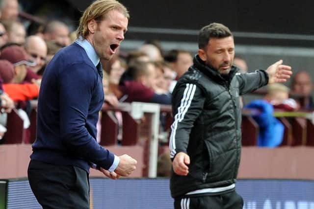 Robbie Neilson may be looking to add another striker, while Derek McInnes could add depth at full-back. Picture: Lisa Ferguson