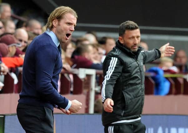 Robbie Neilson may be looking to add another striker, while Derek McInnes could add depth at full-back. Picture: Lisa Ferguson