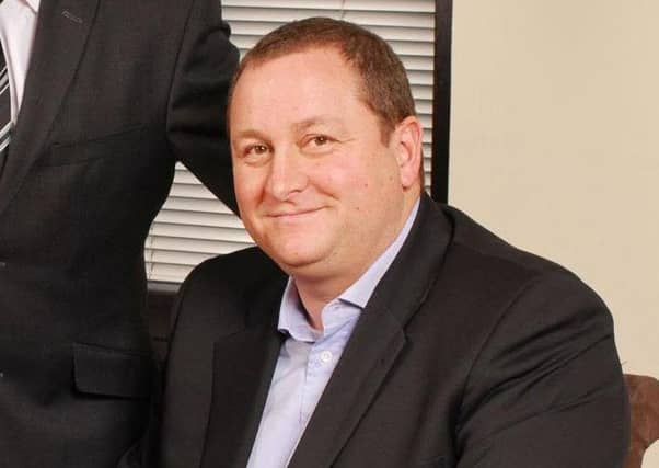 Mike Ashley gave Rangers a five million pound loan to the club's previous board. Picture: PA