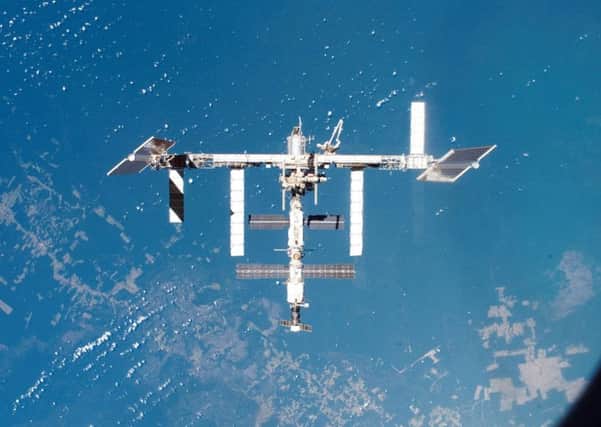 The International Space Station will be visible from northern Scotland tomorrow afternoon. Picture: Getty Images