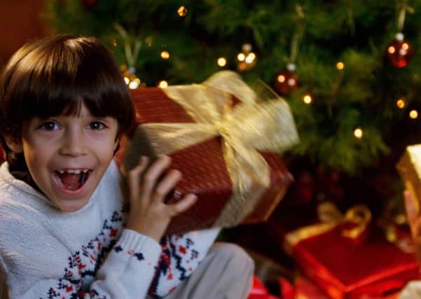 Children become bored of their presents surprisingly quickly. Picture: PA