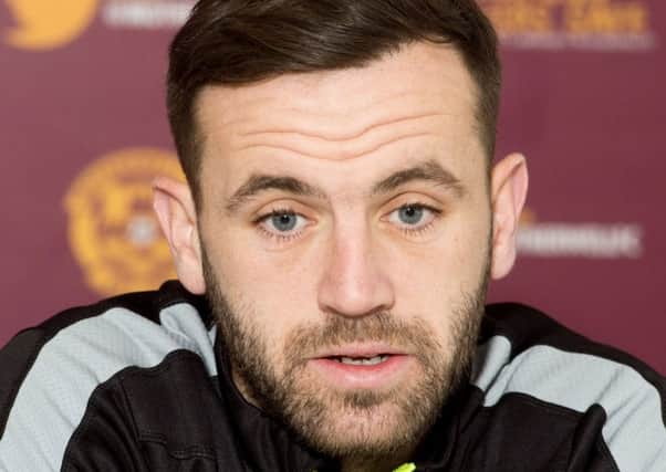 Motherwell's James McFadden talks to the press ahead of his side's upcoming fixture against Dundee United. Picture: SNS