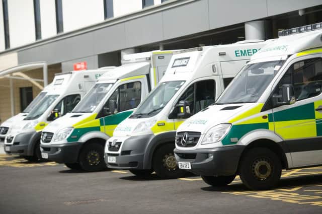 Time spent waiting for A&E­-ambulance patient transfer is not factored into targets. Picture: John Devlin