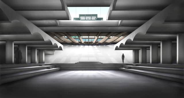An artist's impression of how a redeveloped St Peter's might look