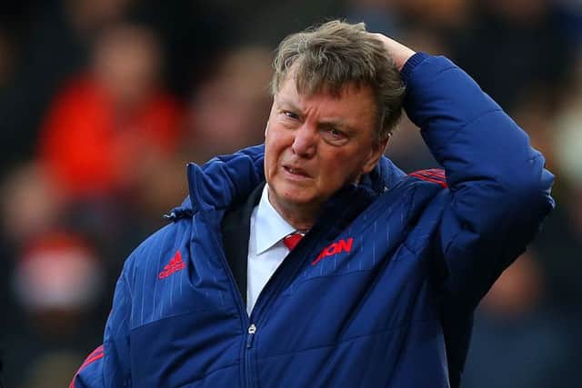 The result heaps pressure on van Gaal, with United winless in seven games. Picture: Getty Images
