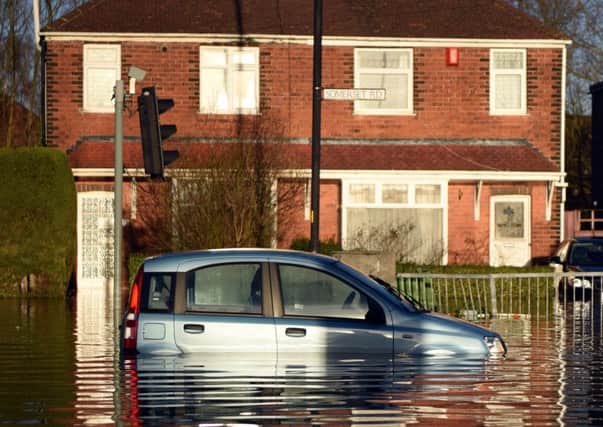 The cost of floods in York is yet to be counted but it will be covered by insurance this time round at least. Picture: AFP/Getty Images