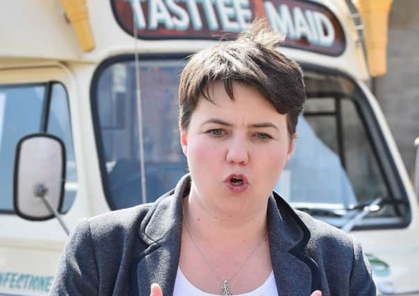 Ruth Davidson shows signs of independent thinking but is still bound to a national party with a focus on Westminster. Picture: Getty