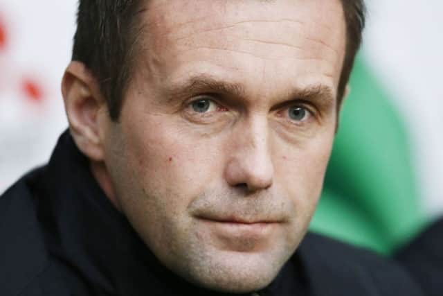 Ronny Deila was disappointed by the result but happy with his team's performance. Picture: PA