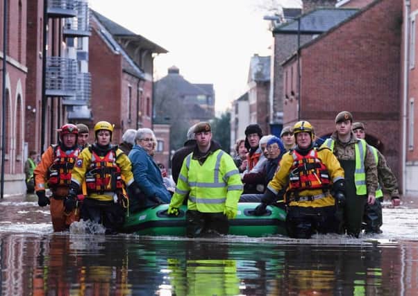 BBC News attracted 6.2 million viewers at 10pm, as people tuned in to learn more about the floods in places like York. Picture: Getty