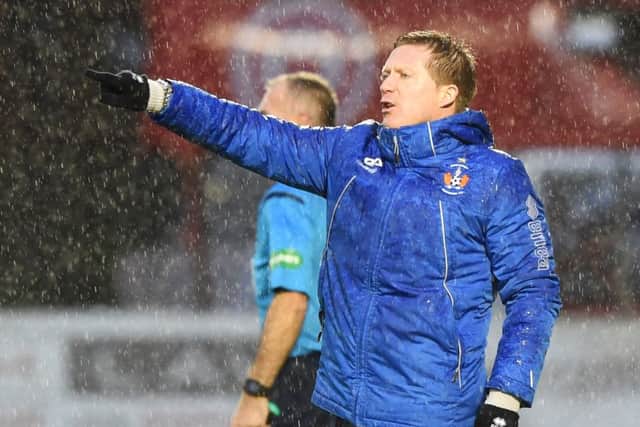 Kilmarnock were able to earn themselves a victory last time out at Hamilton. Picture: SNS