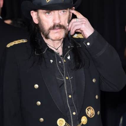 Ian 'Lemmy' Kilmister, who has died at the age of 70, pictured in February 2015. Picture: Getty Images