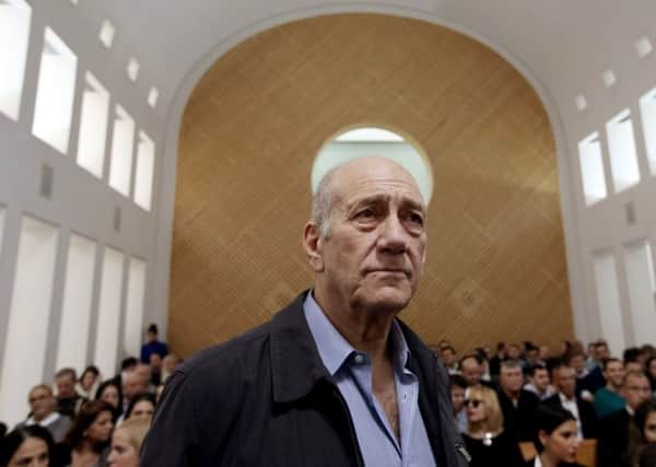 Ehud Olmert welcomed the supreme court ruling. Picture: AP
