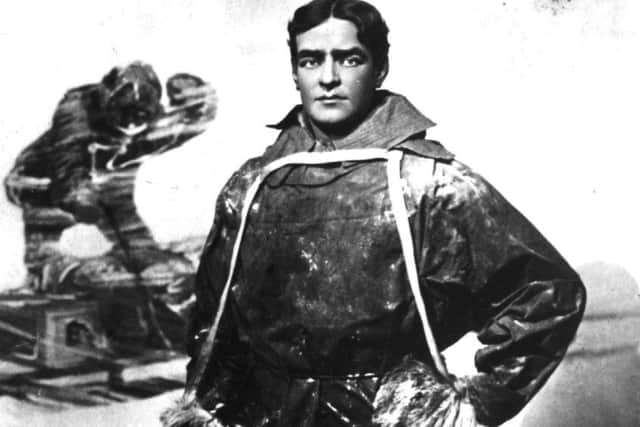 Sir Ernest Shackleton, C.V.O Antarctic explorer, 1908.