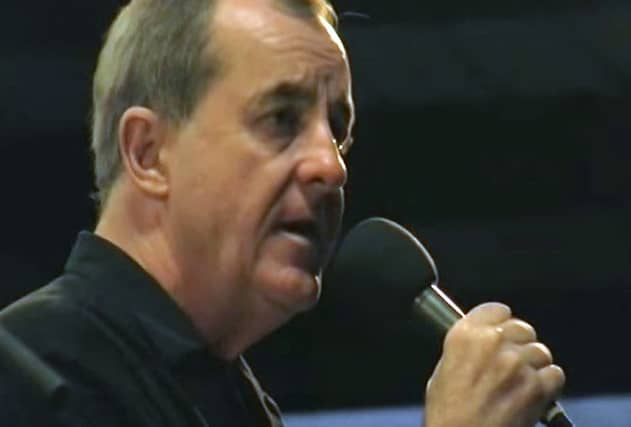 Andy M Stewart performing in 2008. The folk music icon has died at the age of 63. Picture: Contributed