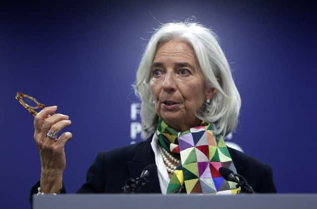 IMF Managing Director Christine Lagarde. Picture: Getty