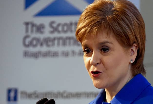 Nicola Sturgeon . Picture: Lisa Ferguson