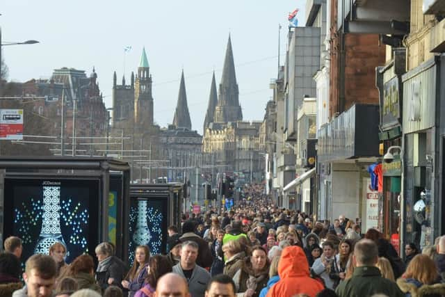 Princes Street, Edinburgh Picture: Jon Savage