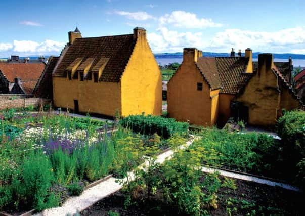 Culross Palace Garden, Fife. Picture: David Robertson