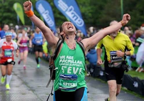 Stephen Bonthrone has completed marathons from all over Europe, including the Edinburgh Marathon. Image: Stephen Bonthrone