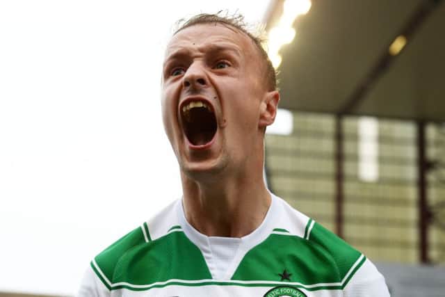 The striker has been in terrific form this season in front of goal. Picture: SNS