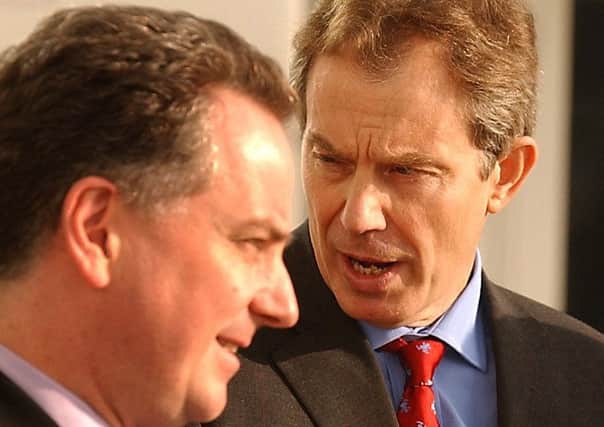 Tony Blair and Jack McConnell both looked to be in a strong position shortly before their parties fell from power. Picture: Ian Rutherford