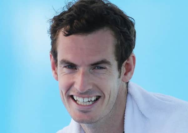 Andy Murray  gave Â£50 for every ace to the cause. Picture: Getty Images