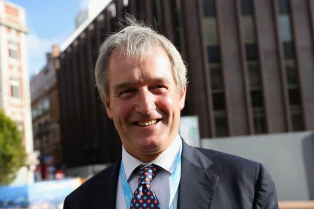Owen Paterson put in a vigorous performance in Oxford. Picture: Dan Kitwood/Getty Images