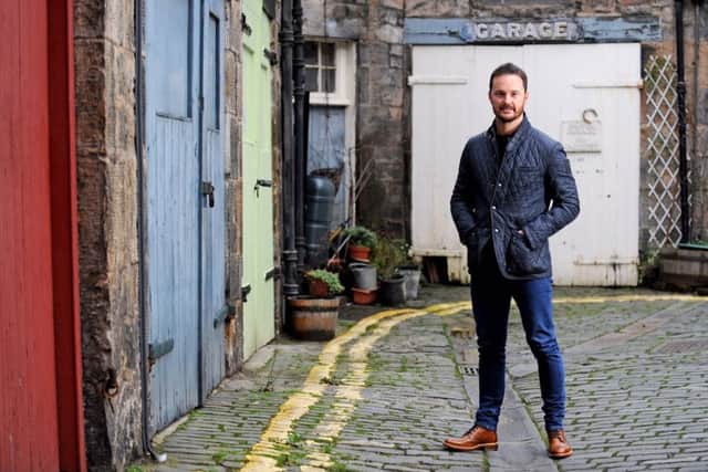 Edinburgh-based businessman Mike Welch was adopted as a baby. Picture: Jane Barlow
