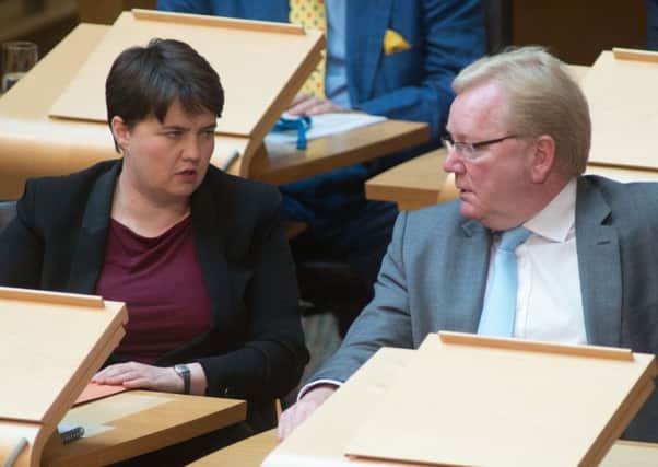 Ruth Davidson (left), leader of the Scottish Conservative Party has said Scotland is desperate for a more skilled workforce. Picture: TSPL