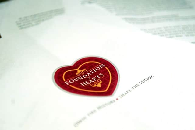 The Foundation of Hearts is a high profile example of a fan ownership scheme. Picture: Lisa Ferguson