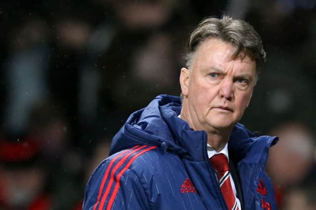 Louis van Gaal thinks Manchester United fans should be happy their team are through to the fourth round of the FA Cup. Picture: Getty Images