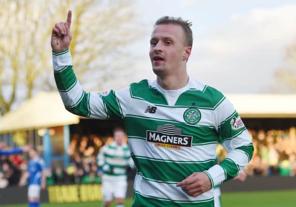 Celtic's Leigh Griffiths has been in excellent goalscoring form this season. Picture: SNS