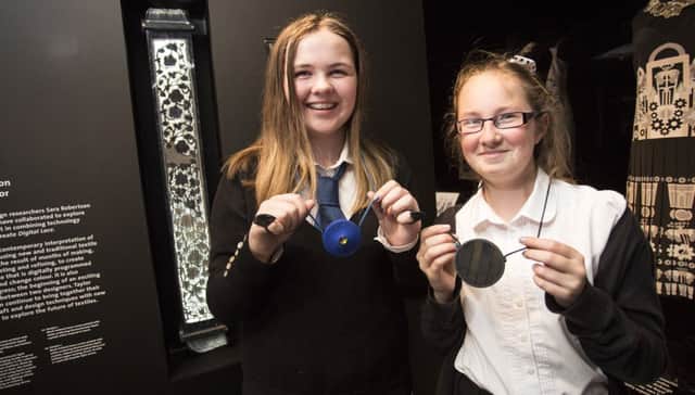 Some of the pupils who have visited the Design In Motion bus, part of the V&A outreach programme ahead of the Dundee museums opening in 2018. Picture: Contributed