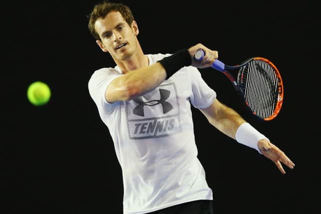 Murray is currently in training for another crack at the Australian Open. Picture: Getty