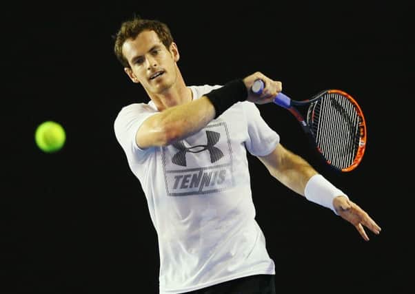 Murray is currently in training for another crack at the Australian Open. Picture: Getty
